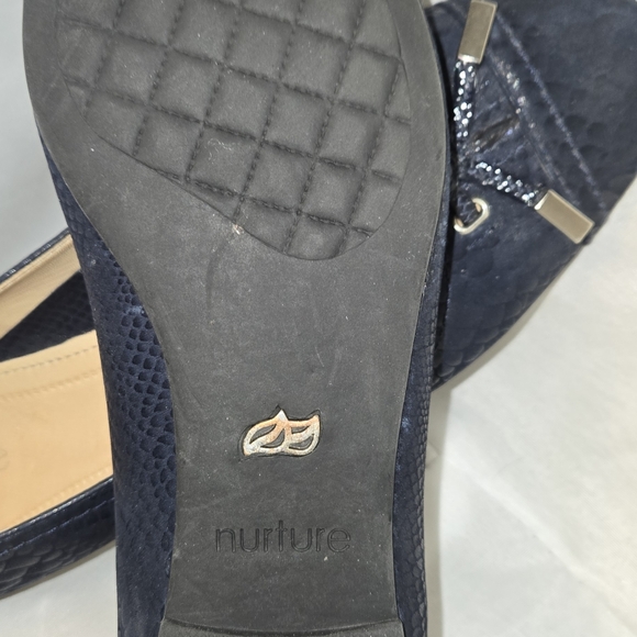 Nuture, Navy Slip Ons size 9 - Picture 5 of 5